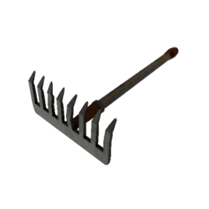 Unusual Professional Killstreak Damascus & Mahogany Back Scratcher (Well-Worn)