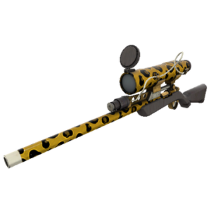 Unusual Professional Killstreak Leopard Printed Sniper Rifle (Minimal Wear)