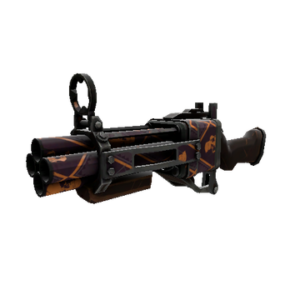 Unusual Professional Killstreak Skull Study Iron Bomber (Field-Tested)