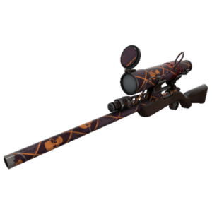 Unusual Professional Killstreak Skull Study Sniper Rifle (Well-Worn)