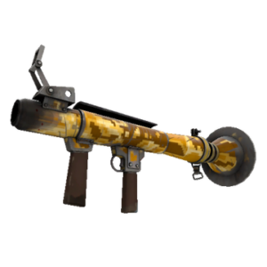 Unusual Sand Cannon Rocket Launcher (Well-Worn)