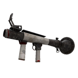 Unusual Specialized Killstreak Kill Covered Rocket Launcher (Battle Scarred)