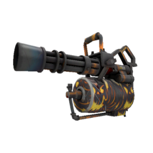 Unusual Specialized Killstreak Kiln and Conquer Minigun (Well-Worn)