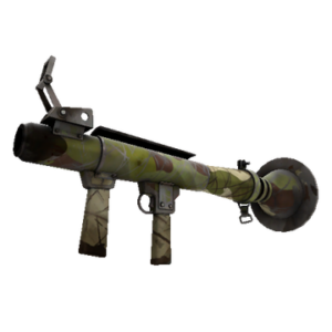 Unusual Woodland Warrior Rocket Launcher (Battle Scarred)