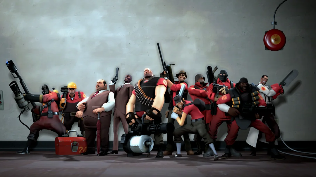TF2 class lineup