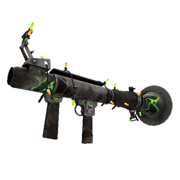 Festive Professional Killstreak Shell Shocker Rocket Launcher (Well-Worn)