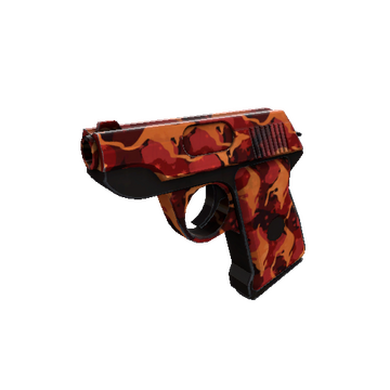 Festive Specialized Killstreak Red Rock Roscoe Pistol (Factory New)