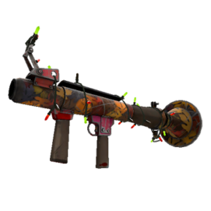 Festivized Autumn Rocket Launcher (Well-Worn)