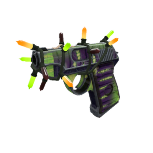 Festivized Bonzo Gnawed Pistol (Well-Worn)