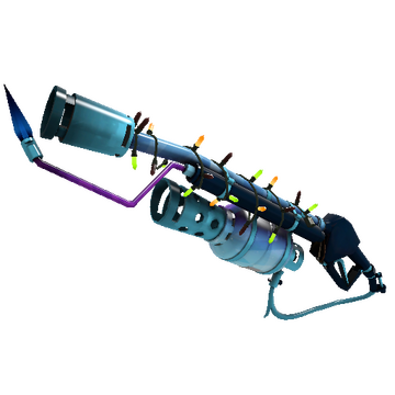Festivized Frozen Aurora Flame Thrower (Factory New)