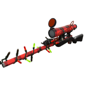Festivized Plaid Potshotter Mk.II Sniper Rifle (Field-Tested)