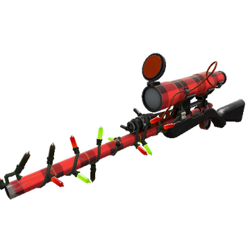 Festivized Plaid Potshotter Mk.II Sniper Rifle (Field-Tested)