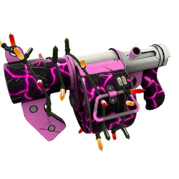 Festivized Professional Killstreak Pink Elephant Stickybomb Launcher (Minimal Wear)