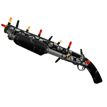 Festivized Professional Killstreak Skull Cracked Shotgun (Field-Tested)