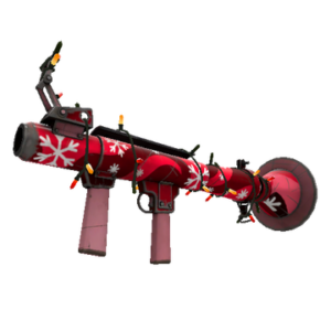 Festivized Snowflake Swirled Rocket Launcher (Well-Worn)