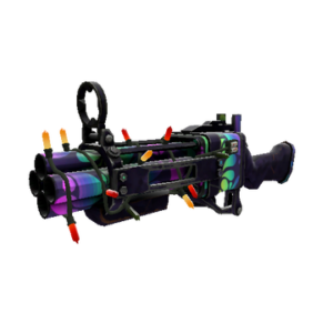 Festivized Spectrum Splattered Iron Bomber (Minimal Wear)