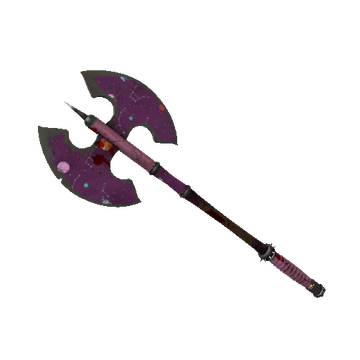 Killstreak Cosmic Calamity Scotsman's Skullcutter (Battle Scarred)