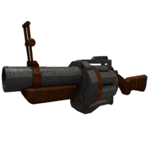 Killstreak Damascus and Mahogany Grenade Launcher (Factory New)