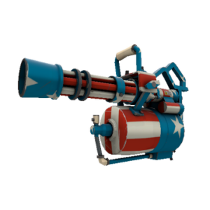 Killstreak Freedom Wrapped Minigun (Minimal Wear)