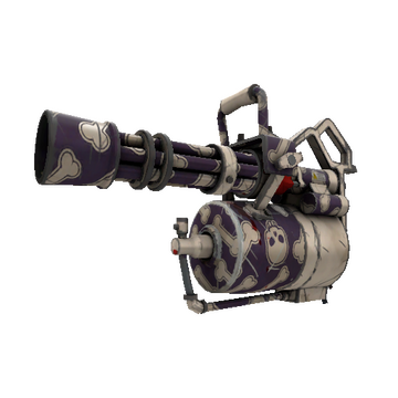 Killstreak Totally Boned Minigun (Well-Worn)