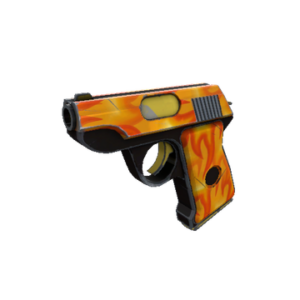 Professional Killstreak Fire Glazed Pistol (Minimal Wear)