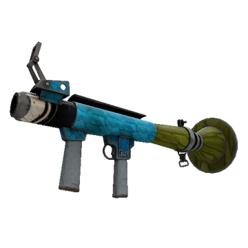 Professional Killstreak Macaw Masked Rocket Launcher (Well-Worn)