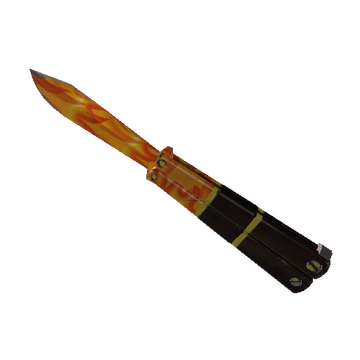 Specialized Killstreak Fire Glazed Knife (Minimal Wear)