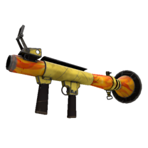 Specialized Killstreak Fire Glazed Rocket Launcher (Well-Worn)