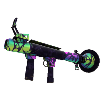 Specialized Killstreak Spectrum Splattered Rocket Launcher (Minimal Wear)