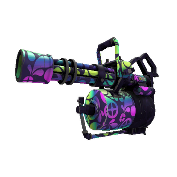 Spectrum Splattered Minigun (Minimal Wear)