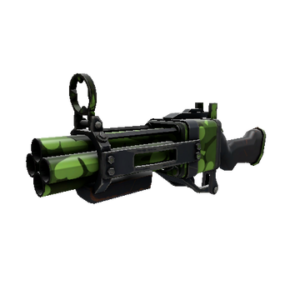 Strange Clover Camo'd Iron Bomber (Minimal Wear)