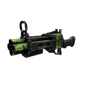 Strange Clover Camo'd Iron Bomber (Minimal Wear)