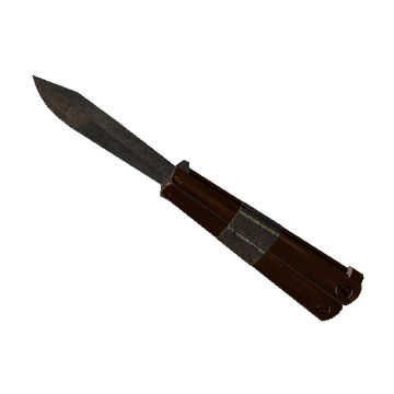 Strange Damascus & Mahogany Knife (Factory New)