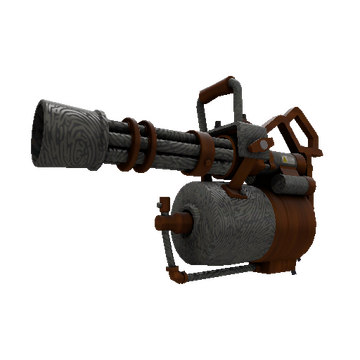 Strange Damascus & Mahogany Minigun (Factory New)