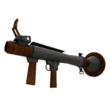 Strange Damascus & Mahogany Rocket Launcher (Factory New)