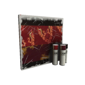 Strange Deadly Dragon War Paint (Field-Tested)
