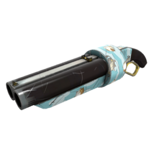Strange Festive Killstreak Blue Mew Scattergun (Minimal Wear)