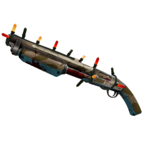 Strange Festive Killstreak Red Bear Shotgun (Well-Worn)