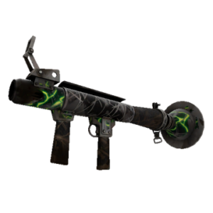 Strange Festive Killstreak Shell Shocker Rocket Launcher (Battle Scarred)