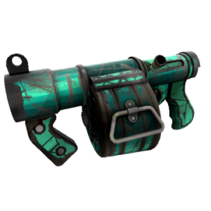 Strange Festive Liquid Asset Stickybomb Launcher (Battle Scarred)