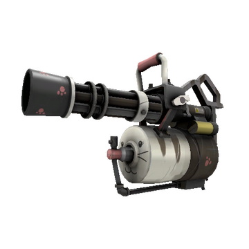 Strange Festive Mister Cuddles Minigun (Minimal Wear)