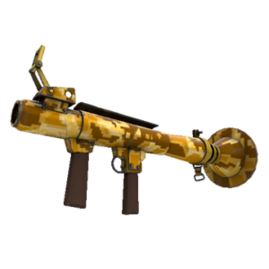 Strange Festive Professional Killstreak Sand Cannon Rocket Launcher (Minimal Wear)