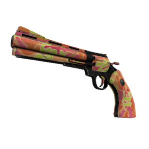 Strange Festive Specialized Killstreak Psychedelic Slugger Revolver (Minimal Wear)