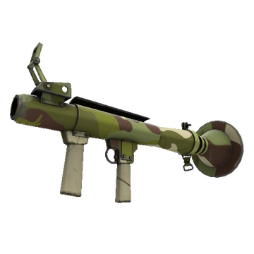 Strange Festive Specialized Killstreak Woodland Warrior Rocket Launcher (Minimal Wear)