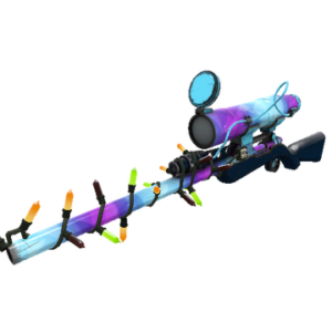 Strange Festivized Frozen Aurora Sniper Rifle (Field-Tested)