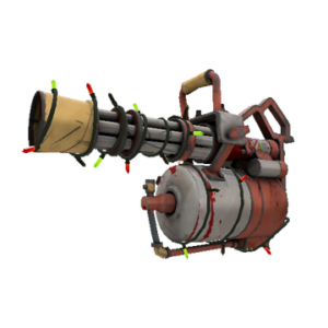 Strange Festivized Killstreak Civic Duty Mk.II Minigun (Battle Scarred)