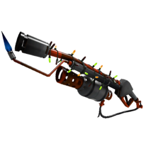 Strange Festivized Killstreak Health and Hell Flame Thrower (Factory New)