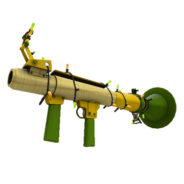 Strange Festivized Killstreak Mannana Peeled Rocket Launcher (Factory New)