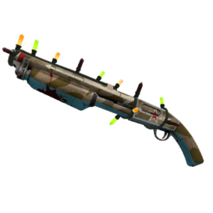 Strange Festivized Killstreak Red Bear Shotgun (Field-Tested)