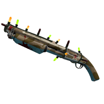 Strange Festivized Killstreak Red Bear Shotgun (Field-Tested)